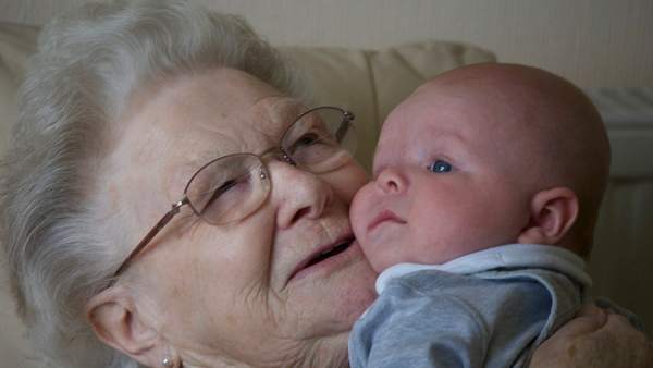 Abuela y nieto Abuela y nieto