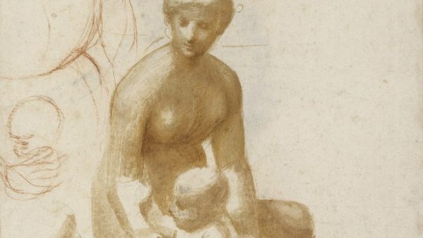 'The Virgin and Child with the Infant Saint John (Study for the "Madonna of the Meadow"), c. 1505/1506' 'The Virgin and Child with the Infant Saint John (Study for the "Madonna of the Meadow"), c. 1505/1506'