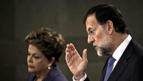 Dilma Rousseff y Mariano Rajoy Dilma Rousseff y Mariano Rajoy