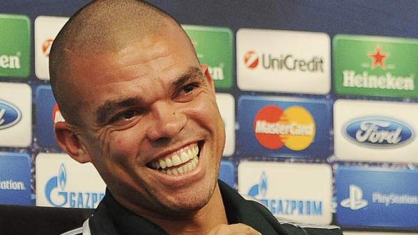 Pepe, del Real Madrid Pepe, del Real Madrid