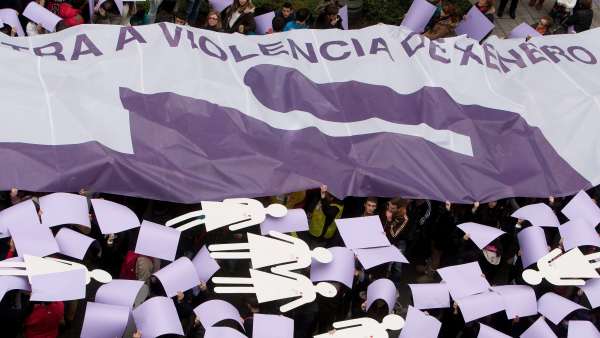 Los escolares, contra la violencia de género Los escolares, contra la violencia de género