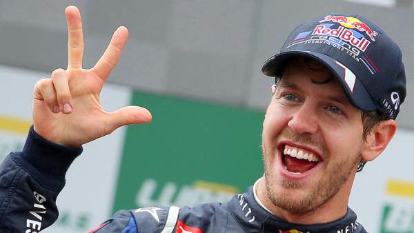 Triplete de Vettel Triplete de Vettel