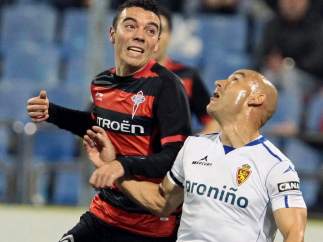 Movilla y Aspas en el Zaragoza - Celta