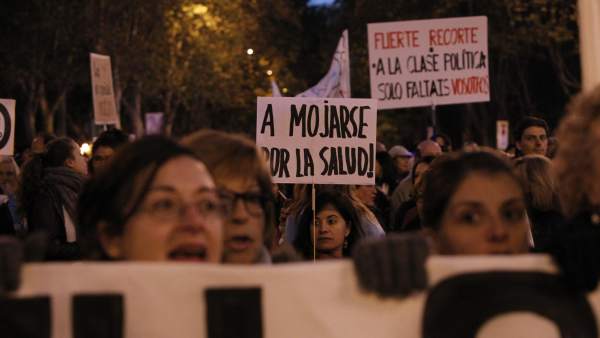 Protestas de Sanidad en Madrid Protestas de Sanidad en Madrid