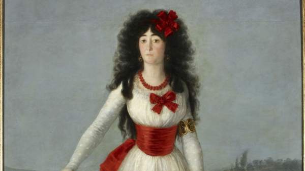 La Duquesa de Alba de blanco La Duquesa de Alba de blanco