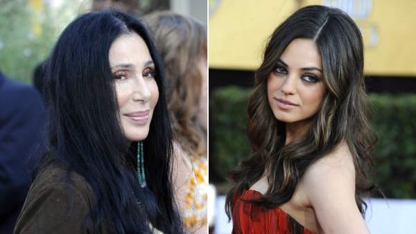 Cher y Mila Kunis Cher y Mila Kunis