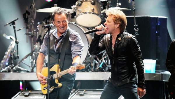 Bruce Springsteen y Bon Jovi Bruce Springsteen y Bon Jovi