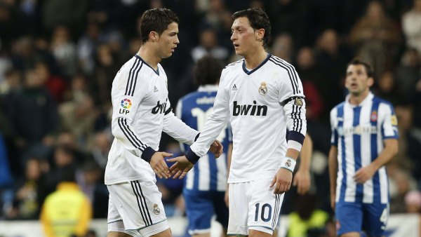 Ozil y Cristiano Ozil y Cristiano