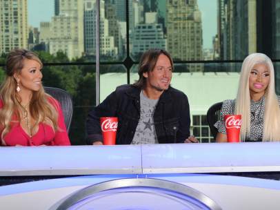 Mariah Carey, Keith Urban y Nicki Minaj