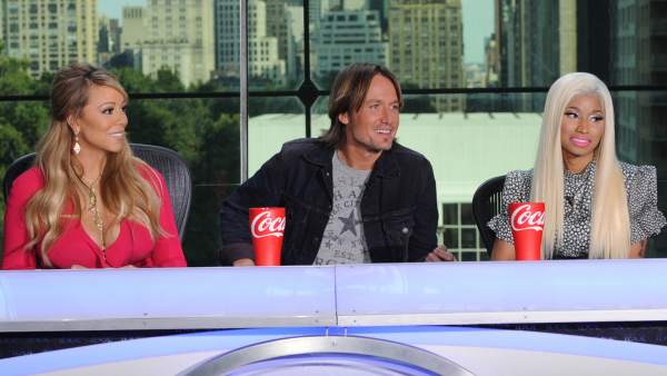 Mariah Carey, Keith Urban y Nicki Minaj Mariah Carey, Keith Urban y Nicki Minaj