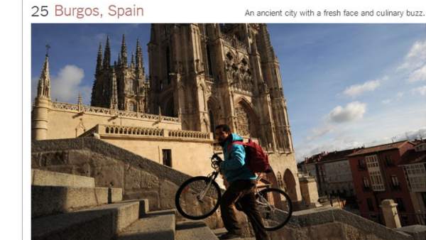 Burgos, en 'The New York Times' Burgos, en 'The New York Times'