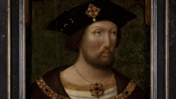 'King Henry VIII, unknown Anglo-Netherlandish artist, c.1520' 'King Henry VIII, unknown Anglo-Netherlandish artist, c.1520'