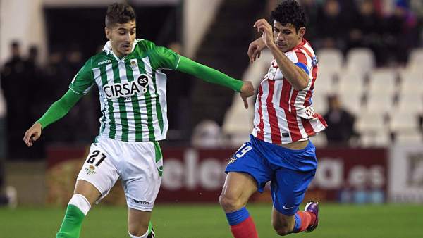 Vadillo y Costa en el Betis - Atlético Vadillo y Costa en el Betis - Atlético