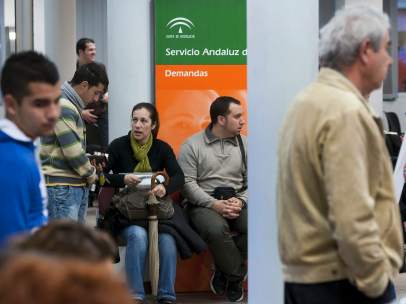 Desempleados andaluces