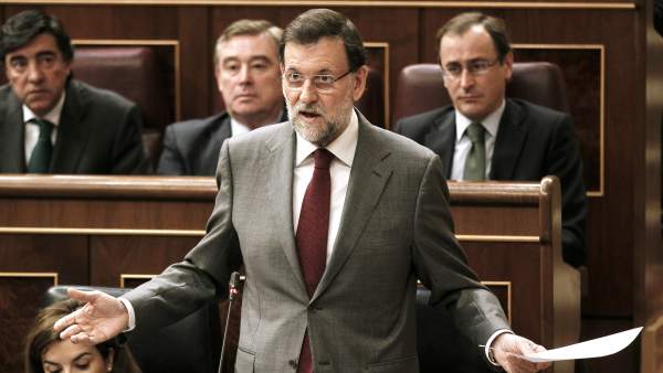 Rajoy, en la sesión de control Rajoy, en la sesión de control