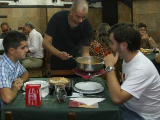 Restaurante con menú del día