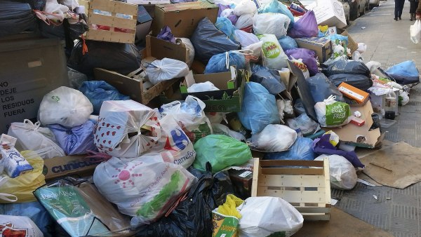 Basura en Sevilla Basura en Sevilla