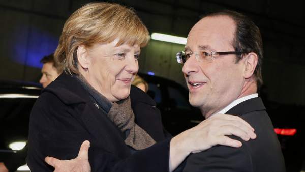 Francois Hollande y Angela Merkel Francois Hollande y Angela Merkel