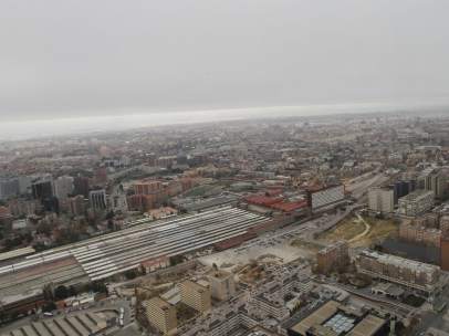Estación y vías de Chamartín