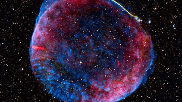 El remanente de la supernova SN1006 El remanente de la supernova SN1006
