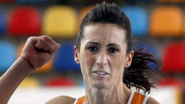 La atleta Estela García La atleta Estela García