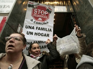 Protesta antidesahucios
