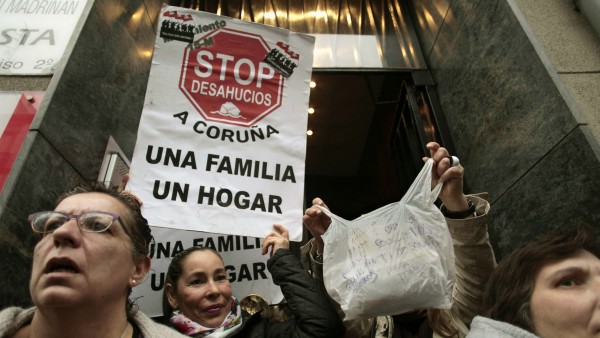 Protesta antidesahucios Protesta antidesahucios