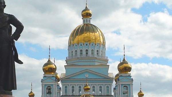 Imagen de Saransk, la capital de Mordovia. Imagen de Saransk, la capital de Mordovia.