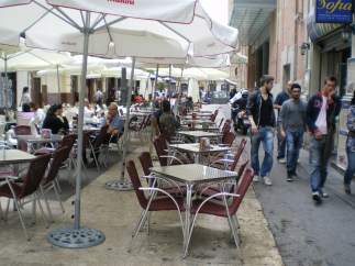 Terrazas de bares en Valencia