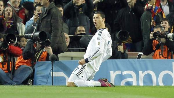 Cristiano en el Camp Nou Cristiano en el Camp Nou