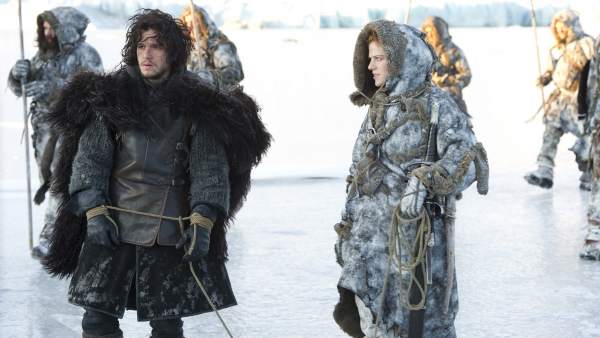 Jon Nieve e Ygritte en 'Juego de tronos' Jon Nieve e Ygritte en 'Juego de tronos'