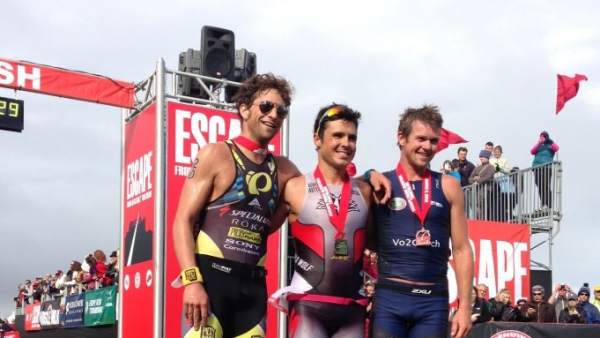 Gómez Noya, en el Triatlón de Alcatraz Gómez Noya, en el Triatlón de Alcatraz