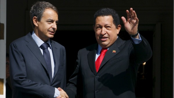 Chávez y Zapatero Chávez y Zapatero