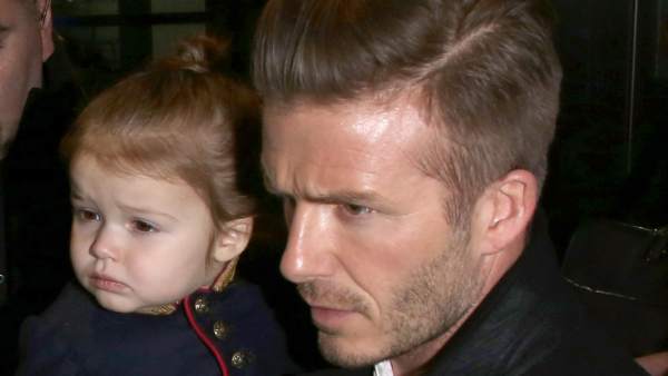 David Beckham y Harper David Beckham y Harper