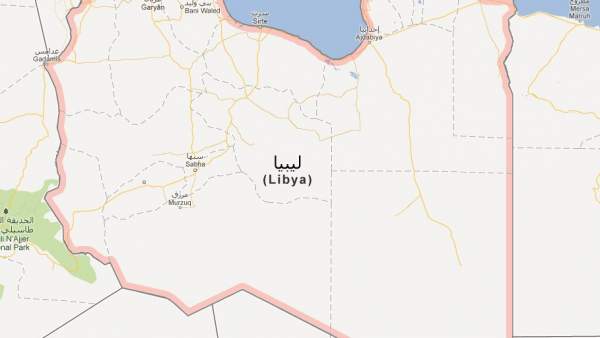 Mapa Libia Mapa Libia