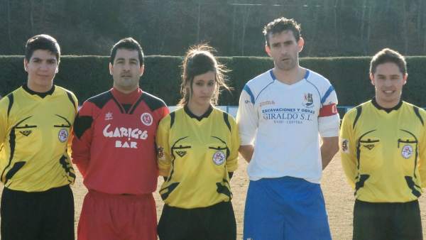 Elena Peláez, arbitro palentina Elena Peláez, arbitro palentina