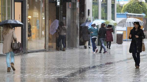 Lluvia en Ciudad Real Lluvia en Ciudad Real