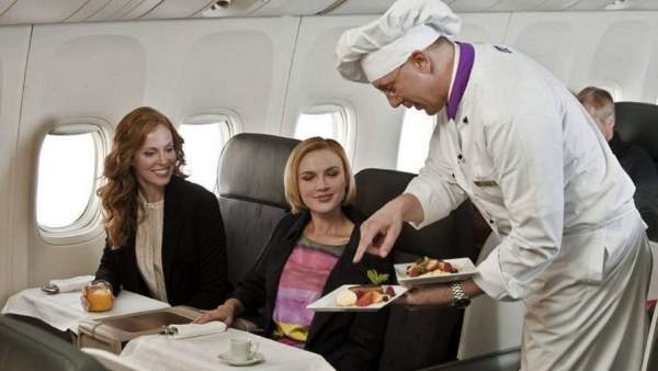 Un chef en el avión Un chef en el avión