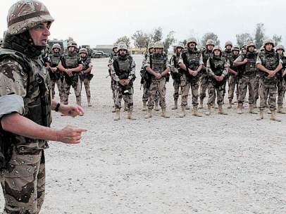 Tropas españolas en Diwaniya, Irak
