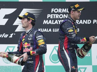 Webber y Vettel