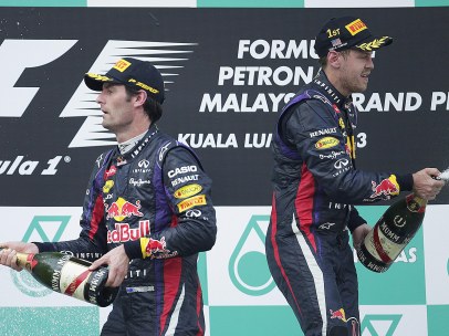 Webber y Vettel