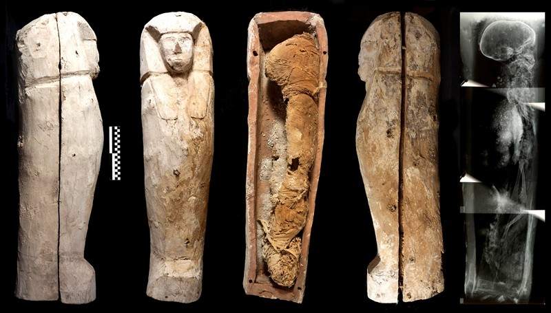 Hallan un sarcófago egipcio de hace 3.000 años en un 