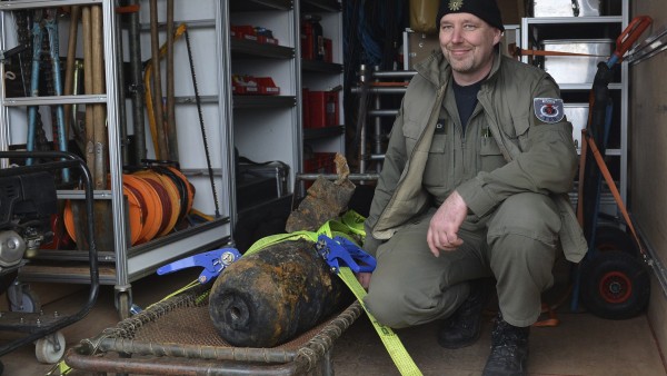 Encuentran una bomba de la II Guerra Mundial en Berlín Encuentran una bomba de la II Guerra Mundial en Berlín