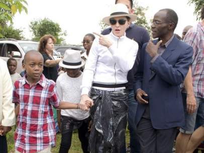 Madonna y sus hijos