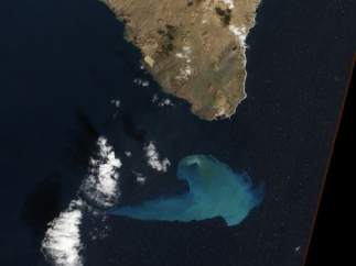 La erupción submarina de El Hierro.