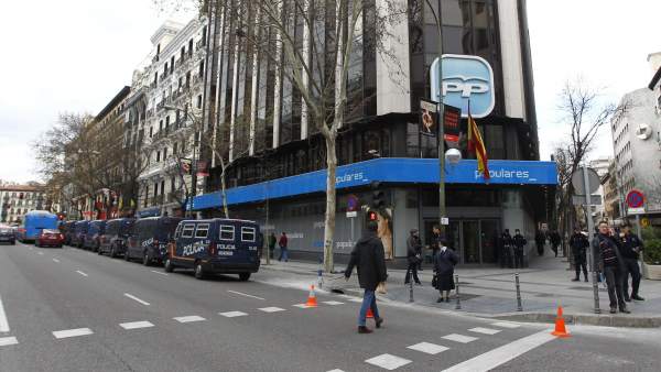 Sede central del PP Sede central del PP