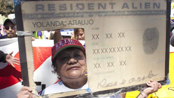 Inmigrantes por la reforma en EE UU Inmigrantes por la reforma en EE UU