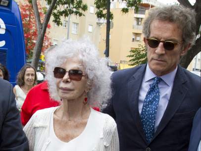Duquesa de Alba y Alfonso Díez