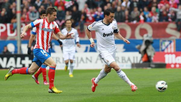 Gabi y Pepe. en el derbi Gabi y Pepe. en el derbi