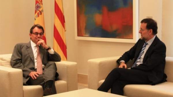 Artur Mas y Mariano Rajoy Artur Mas y Mariano Rajoy